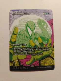 Mindbreak Trap (Borderless) non-Foil spiderman mtg magic #0011 - Image 1