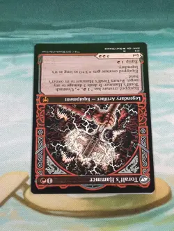 {1x} ~ Toralf, God of Fury Toralf's Hammer ~ NM *Showcase* Kaldheim - Image 4