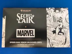 Secret Lair Spider-Man Venom Unleashed (Inks) ( Rainbow Foil Edition) - Image 1