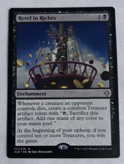MTG Revel in Riches Ixalan 117/279 rare NM - Image 1