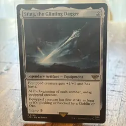 Sting, the Glinting Dagger #250 (NM) Lord of the Rings LTR Magic MTG - Image 1