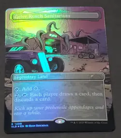 1X FOIL Geier Reach Sanitarium BORDERLESS MINT MTG Magic Secret Lair - Image 1