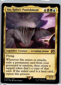 #242 Sin, Spira's Punishment FINAL FANTASY Rare - Image 1