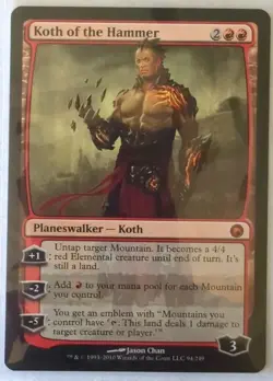 Koth of the Hammer- Scars of Mirrodin - Image 1
