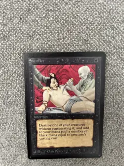 Sacrifice" Magic: The Gathering Beta Edition - Image 5