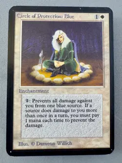 Circle of Protection: Blue Limited Edition - Alpha Edition-LP Excellent-Vintage - Image 1