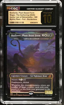 NETHROI, APEX OF DEATH Ikoria Biollante Foil CGC Pristine 10 MTG - Image 1