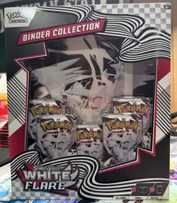 Pokemon TCG: Scarlet & Violet - White Flare Binder Collection - Factory Sealed - Image 1