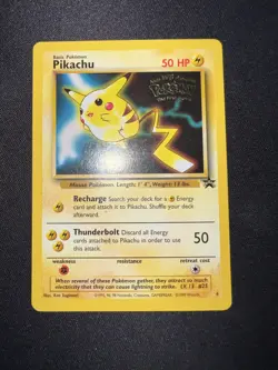 Pokemon TGC Pikachu (Movie Promo) 04/53 Wotc Promo Regular NEAR MINT - Image 2