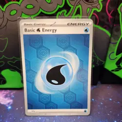 Pokemon Basic Water Energy SVE 003 Shrouded Fable Reverse Holo - Image 1