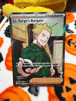 Lt. Surge's Bargain (170/132) Pokemon Mega Evolutions Set - MINT - Image 1