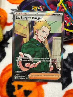Lt. Surge's Bargain (170/132) Pokemon Mega Evolutions Set - MINT - Image 4