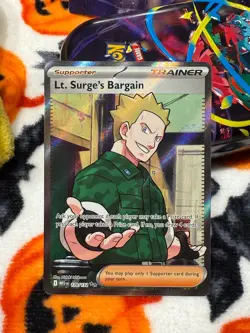 Lt. Surge's Bargain (170/132) Pokemon Mega Evolutions Set - MINT - Image 5