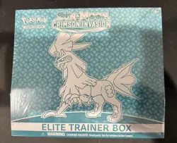 Pokemon TCG Sun And Moon Crimson Invasion Elite Trainer Box ETB Factory Sealed - Image 1