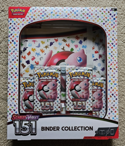 Nintendo Pokemon TCG Scarlet & Violet - 151 Binder Collection - 4 Packs - Image 1