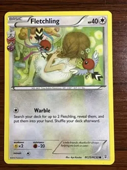 Fletchling RC25/RC32 Generations Radiant Collection 2016 Common Pokemon TCG - Image 1