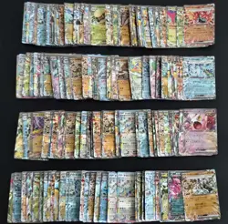 200 Lot EX V RR Holo Double Rare Full Arts Lot Set Pokemon Japanese Cards SQ A26 - Image 1