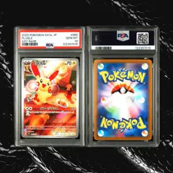 PSA10 Plusle #065 Minun #066 AR Set SV3a Raging Surf Pokemon Card Japanese USDDP - Image 3