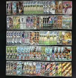100 Lot AR CHR Pokemon Chinese Card Art Rare kingdra swablu Arctibax A6 -SQ - Image 1