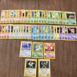 Pokemon Bulk WOTC 55 Card Vintage Lot Rare Collection - No Duplicates - Image 1