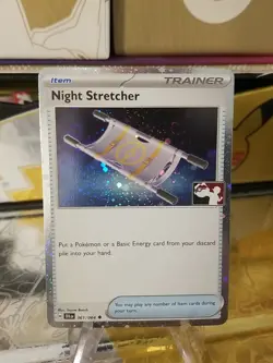 Night Stretcher Holo Pokemon Prize Pack Series 6 Promo Pokemon Card NM/LP - Image 1