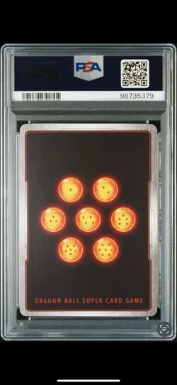 PSA 9 Dragon Ball Super Card Game Son Goku BT23-140 GDR God Rare French - Image 4
