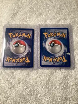 Pokemon Rhydon & Ekans Cards - Base Set German Edition - Image 2