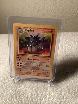 Pokemon Rhydon & Ekans Cards - Base Set German Edition - Image 5
