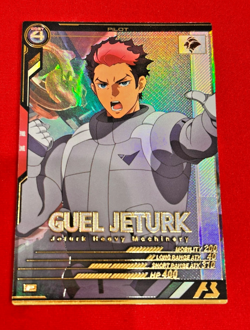 Gundam ARSENAL BASE Card GUEL JETURK BANDAI JAPAN FQ04-058(P) - Image 1