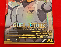 Gundam ARSENAL BASE Card GUEL JETURK BANDAI JAPAN FQ04-058(P) - Image 4