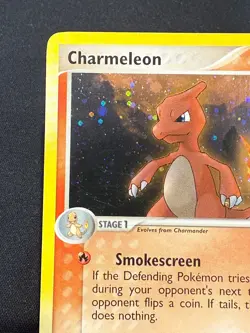 Charmeleon Secret Rare Holo Pokemon Card Team Rocket Returns 110/109 Raw NM- - Image 3