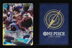 2025 One Piece Card Game: A Fist of Divine Speed OP11 SEC Monkey D Luffy - Image 3