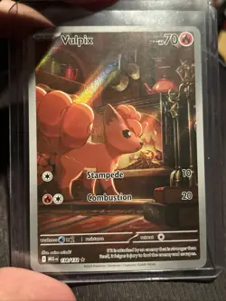 Vulpix 138/132 Mega Evolutions Pokemon Card Near Mint - Image 1