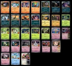 Pokemon Trick or Trade Complete Set of 30 Cards 2024 Halloween Trick or Treat - Image 1