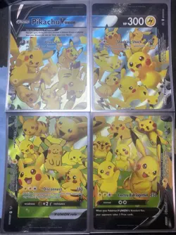 Pokemon TCG Pikachu V-Union SWSH139-142 Celebrations Promo Card Set - Image 1