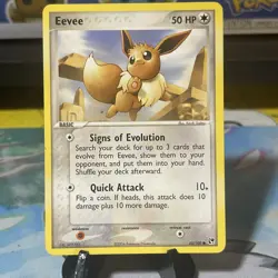EEVEE - 63/100 - EX Sandstorm - NO E-READER - Common - Pokemon Card - LP #3 - Image 1