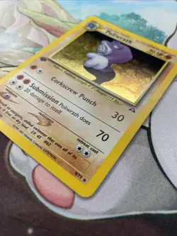 Pokemon Card - Poliwrath 1st Edition - Neo Genesis - Holo Rare - 9/75 - LP-MP - Image 4