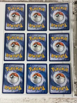 Pokemon Card Collection Binder Lot 5 Pages Holo Modern LP/NM Vintage HP/MP - Image 2