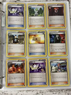 Pokemon Card Collection Binder Lot 5 Pages Holo Modern LP/NM Vintage HP/MP - Image 5