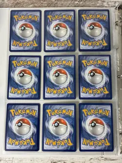 Pokemon Card Collection Binder Lot 5 Pages Holo Modern LP/NM Vintage HP/MP - Image 4