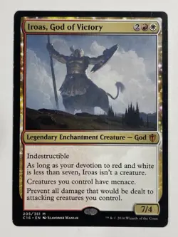 Iroas, God Of Victory Commander 2016 LP Light Play MTG Magic The Gathering - Image 1