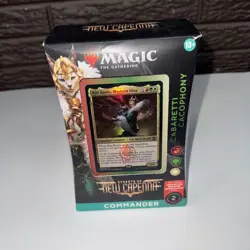 MTG Cabaretti Cacophony Streets of New Capenna Commander Deck Unopened - Image 1