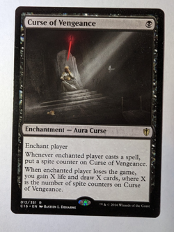MTG Curse of Vengeance Commander 2016 012/351 Regular Rare - Image 1