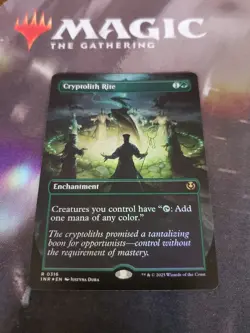 Mtg. Cryptolith Rite. Foil Borderless. Innistrad Remastered. Pack Fresh - Image 1
