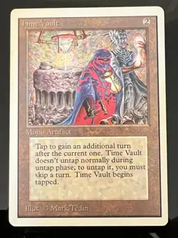Magic the Gathering MTG Unlimited Time Vault NM/LP (Beta Bob) - Image 3