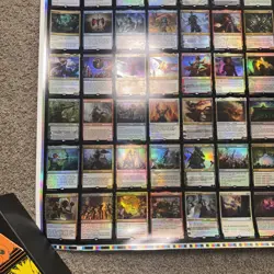 Magic the Gathering MtG War of the Spark Uncut Mythic & Rare Foil Sheet Great CD - Image 4