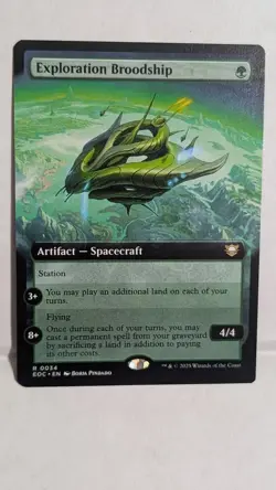 Exploration Broodship (Extended Art) Commander: Edge of Eternities Regular - Image 1