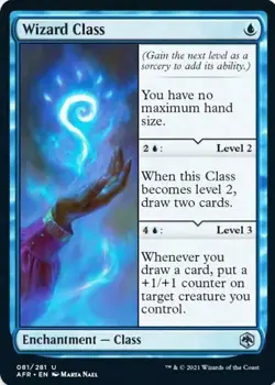 1 x Wizard Class - Adventures in the Forgotten Realms - LP - Magic The Gathering - Image 1