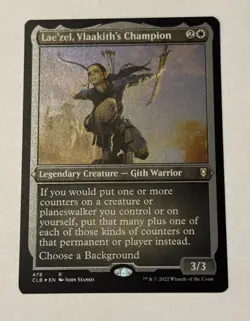 Lae'zel, Vlaakith's Champion Foil Etched - CL: Battle For Baldur's Gate NM - Image 1