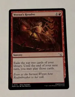 MTG WRENN'S RESOLVE - March of the Machine LP - Image 1